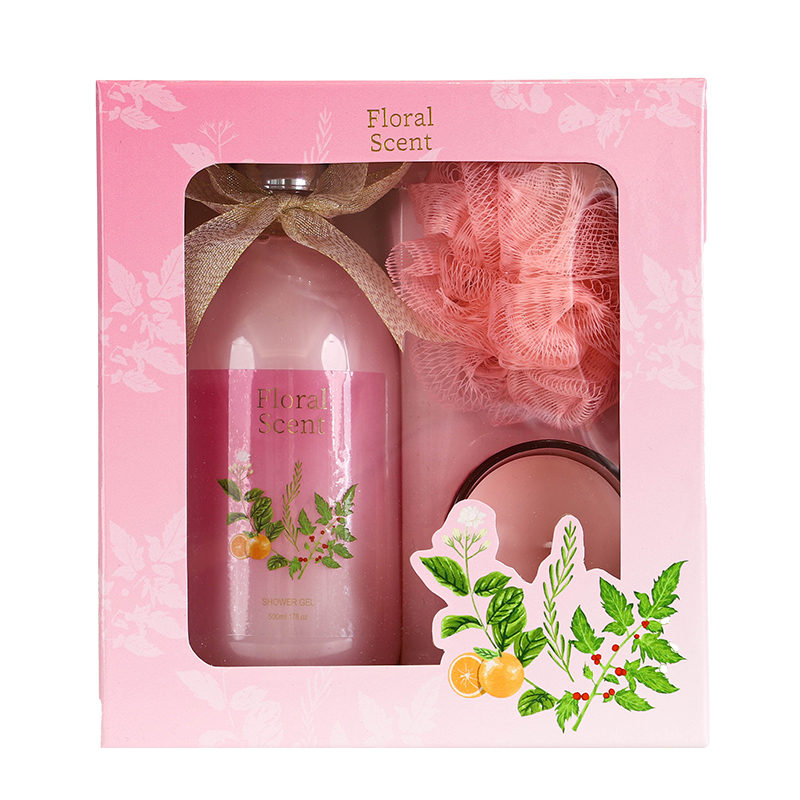 Scented Bubble Bath Bath Sponge Candle Gift