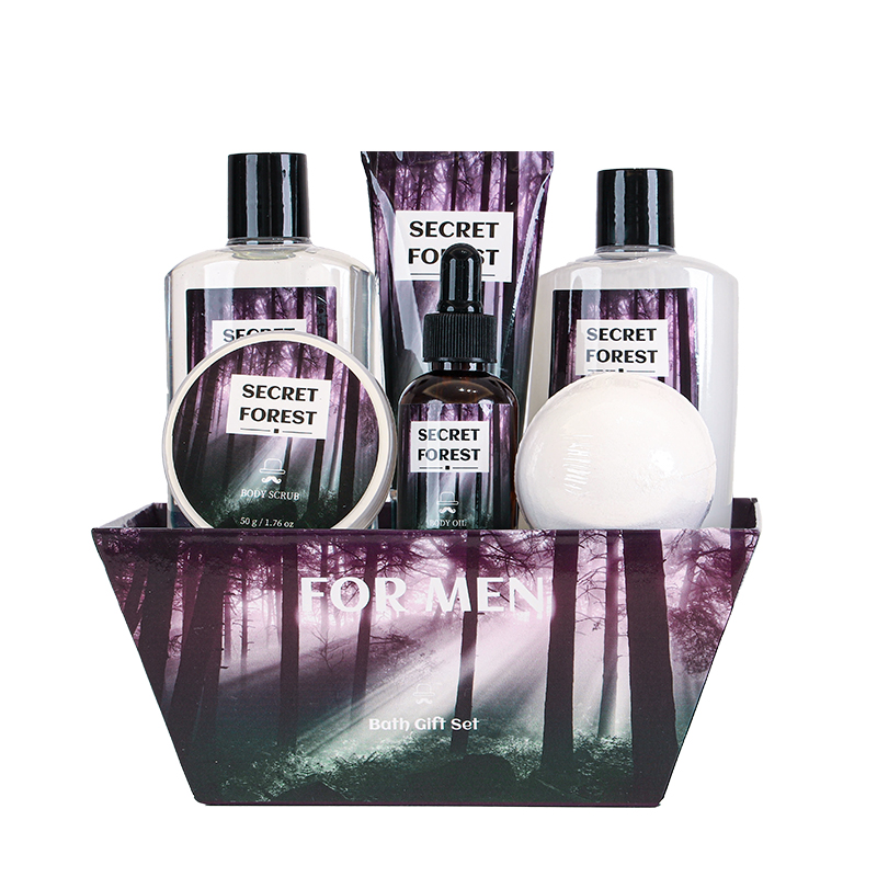Luxury Bubble Bath Man's Bomb Shower Gift Set