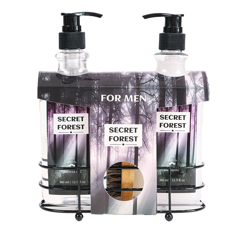 Beard Brush Gift Set Man Skin Care Bath Gift Box