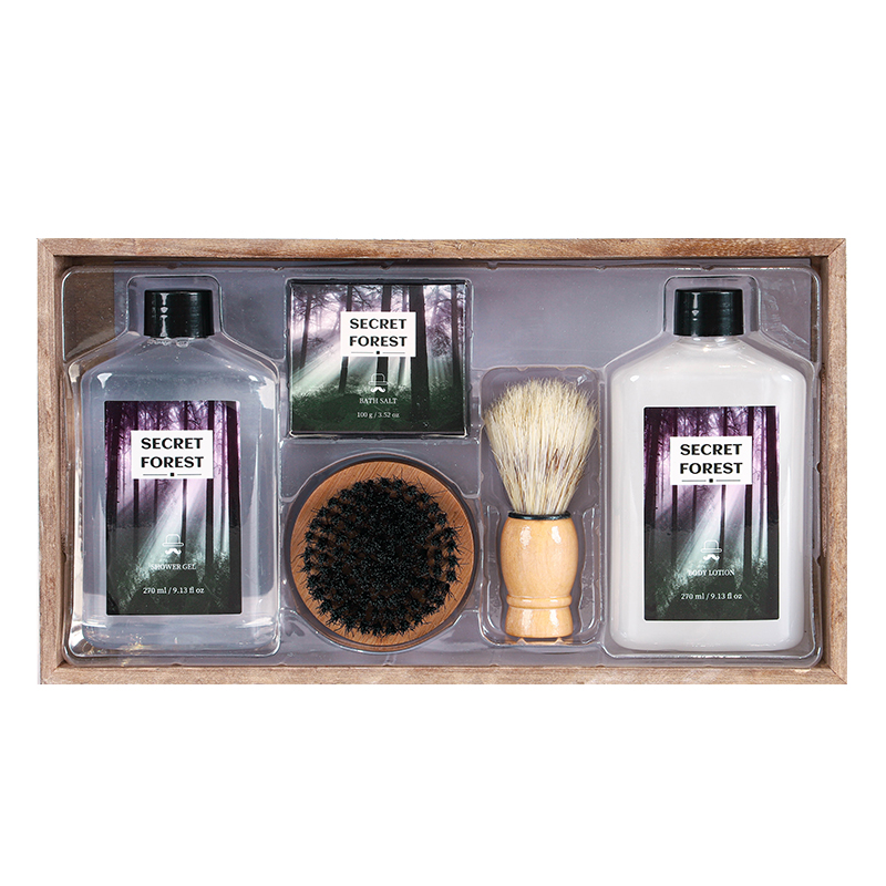 Body Care Man Set Man's Beard Brush Personal Care Kits
