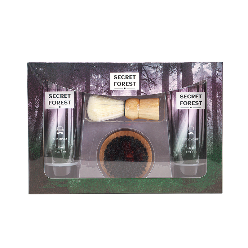 4pc Pack Man's Beard Care Set Shaving Gel Gift Set