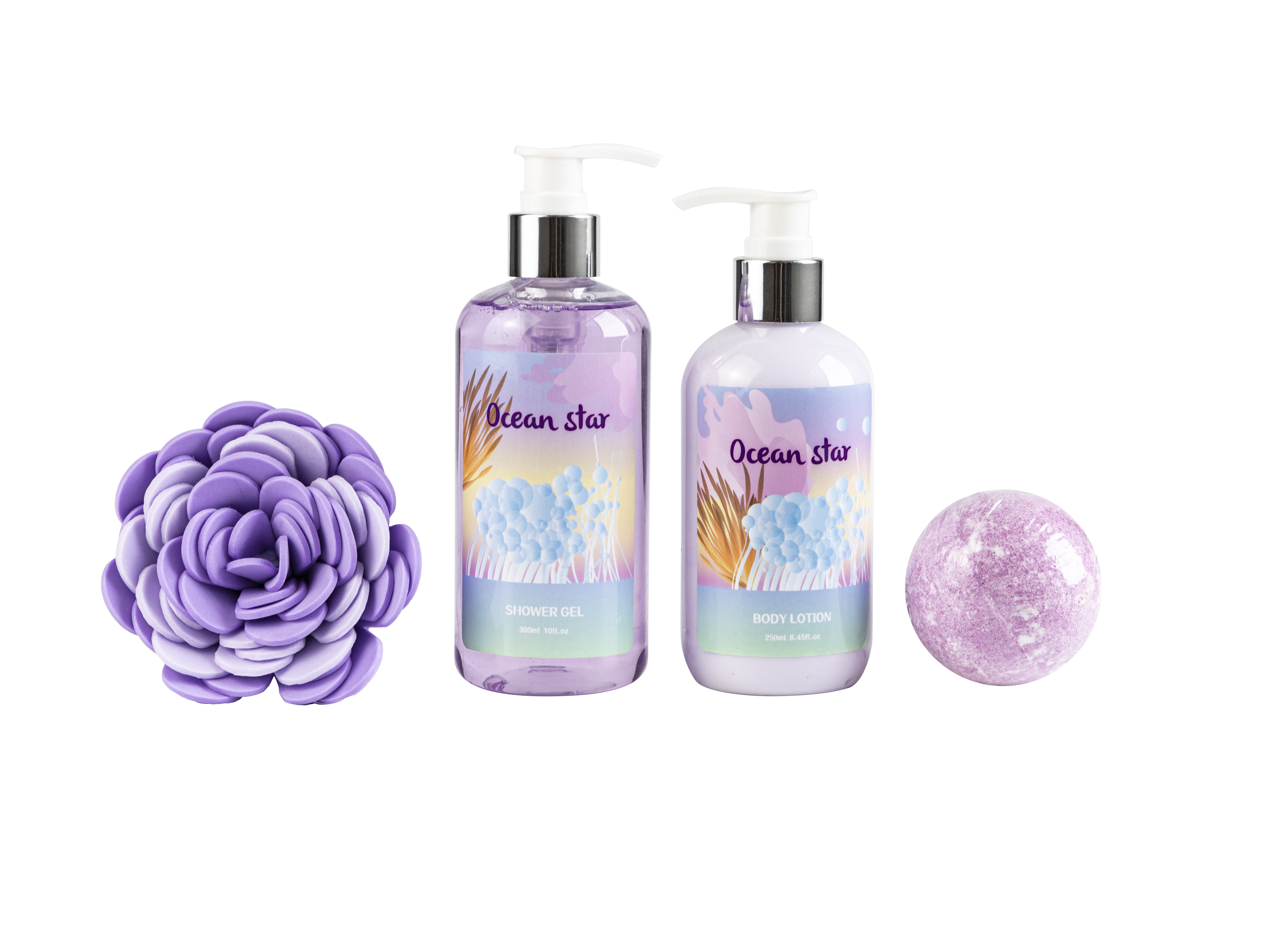 Bath Gift Set Shower Gel Body Lotion Set