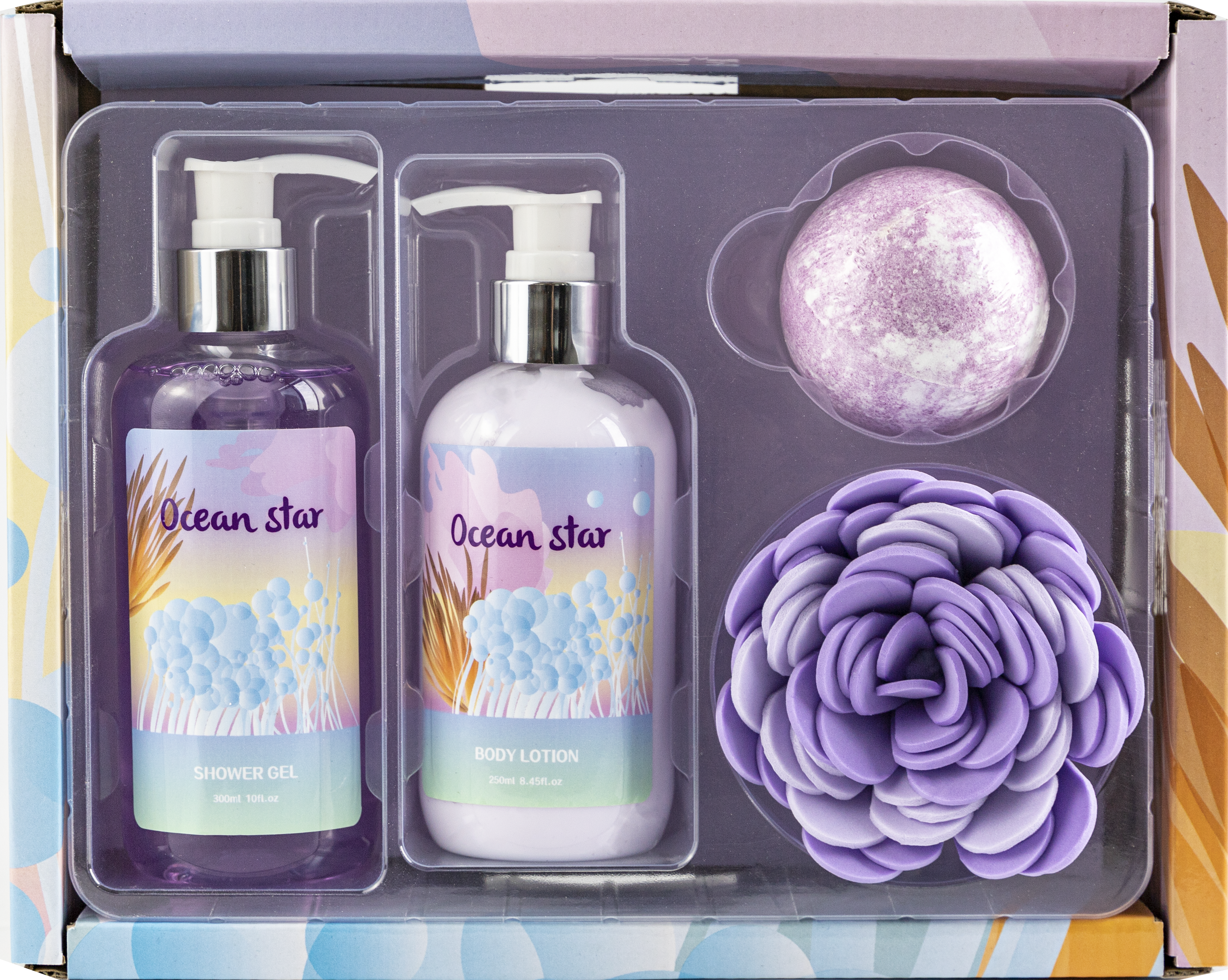 Bath Gift Set Shower Gel Body Lotion Set