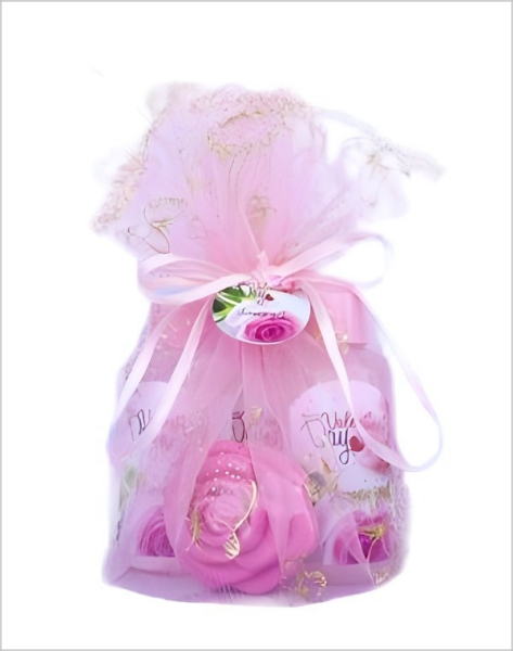 Luxury Coconut Oil Body Butter and Bath Set for Sensitive Skin