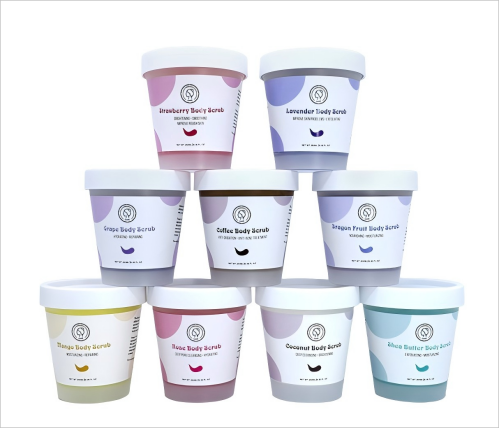 Mineral-Rich Salt Sugar Body Scrub Best Exfoliating Body Wash for a Purifying Spa Glow