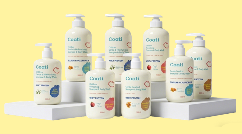 Coati Gentle Baby Body Wash - Organic Body Wash & Natural Body Wash for Kids