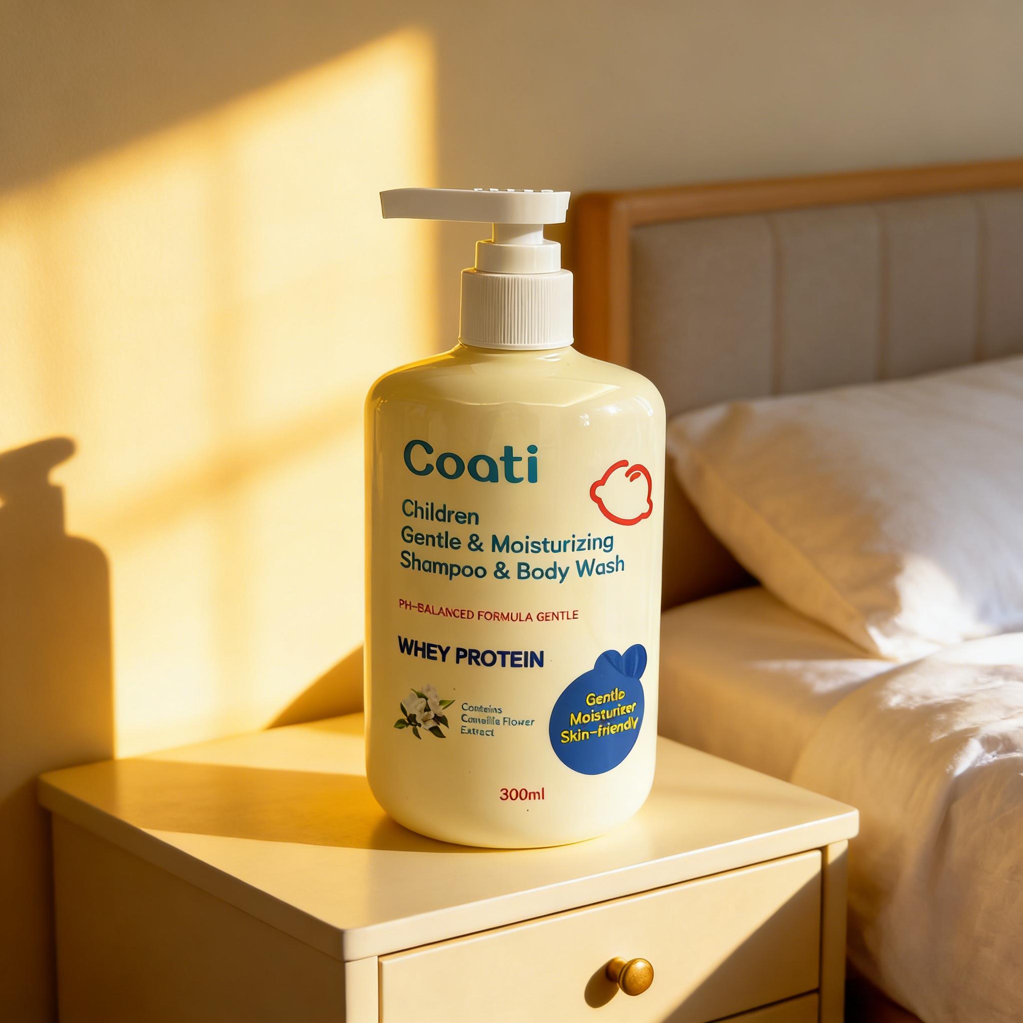 Coati Gentle Baby Body Wash - PH Balanced Body Wash for Kids & Sensitive Skin