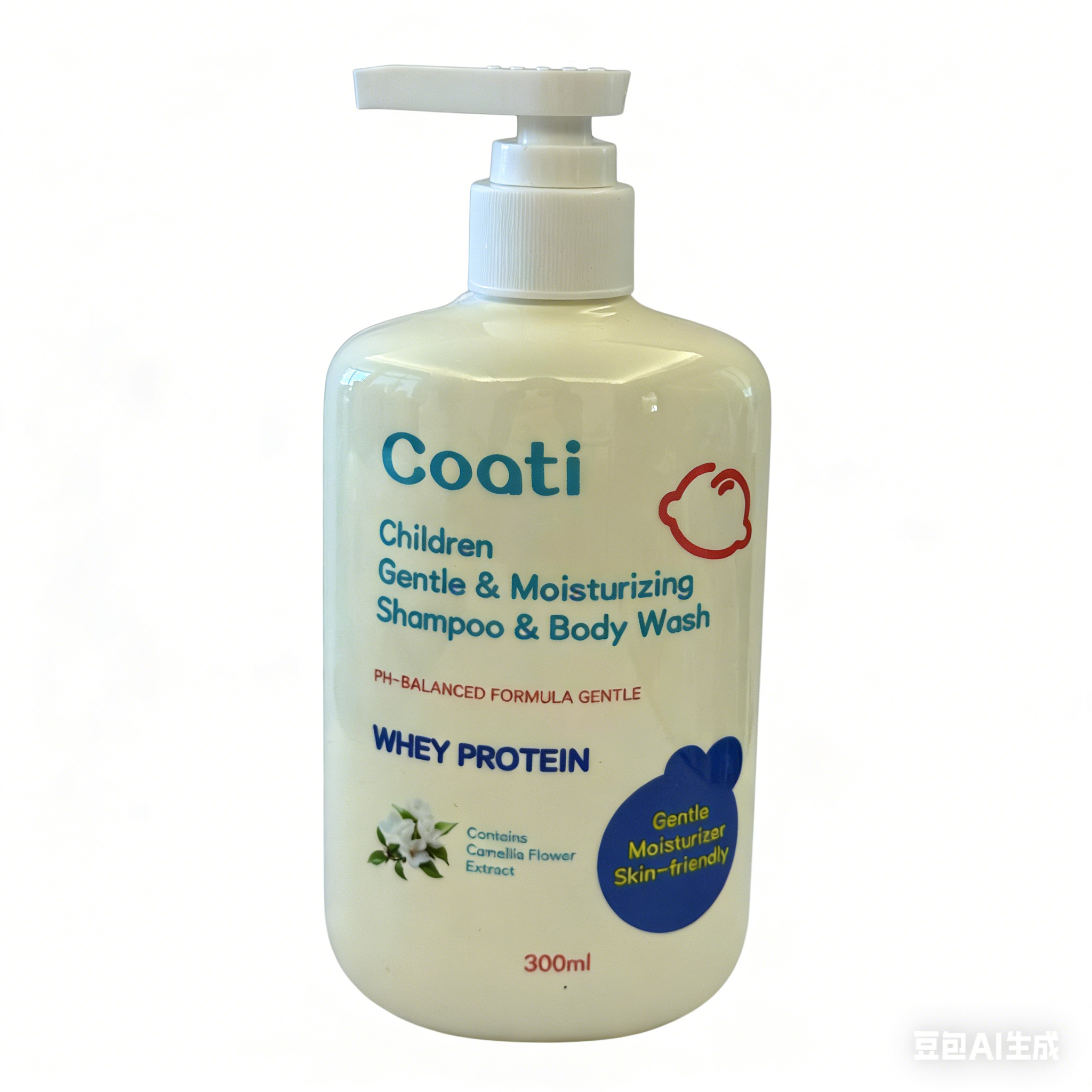 Coati Gentle Baby Body Wash - PH Balanced Body Wash for Kids & Sensitive Skin