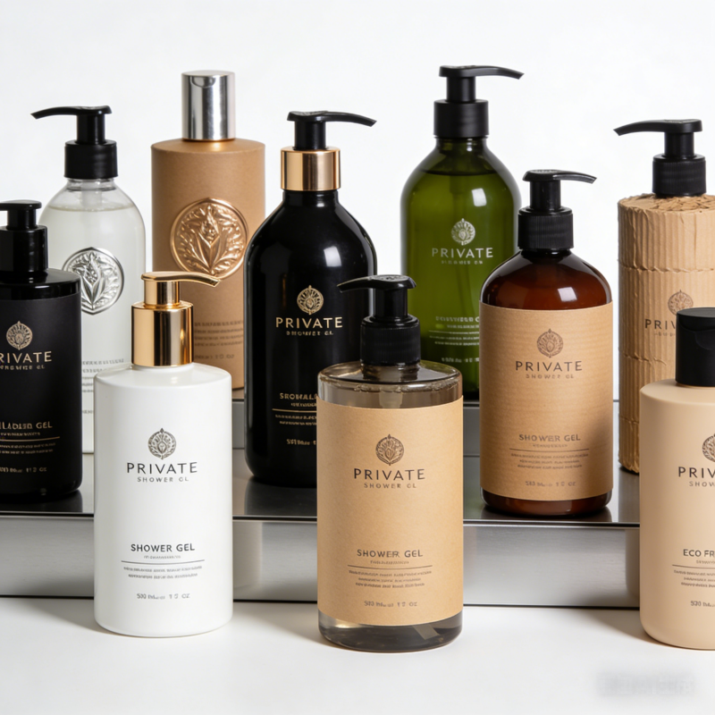 private label shower gel