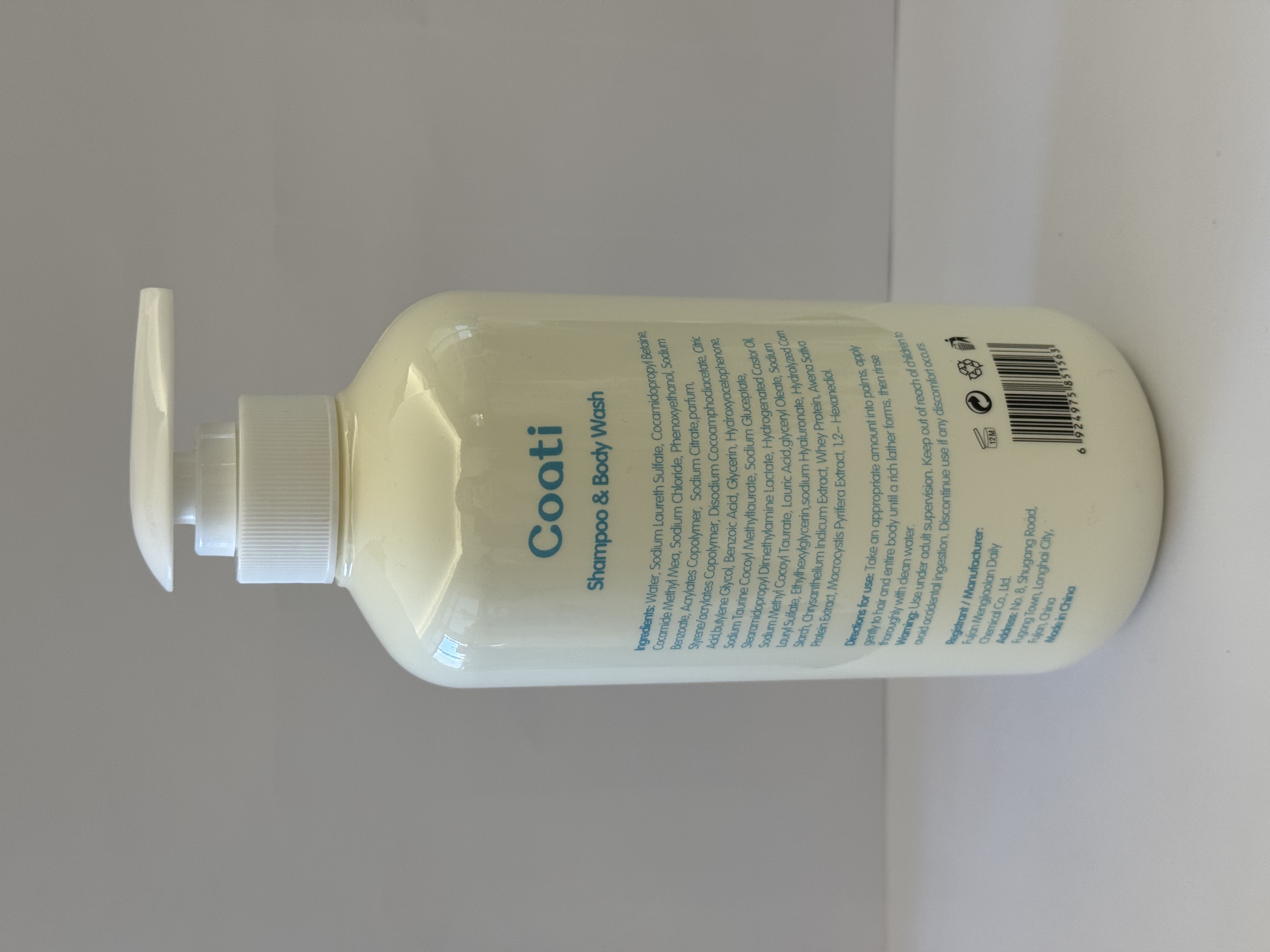 Coati Gentle Baby Body Wash - Organic Body Wash & Natural Body Wash for Kids