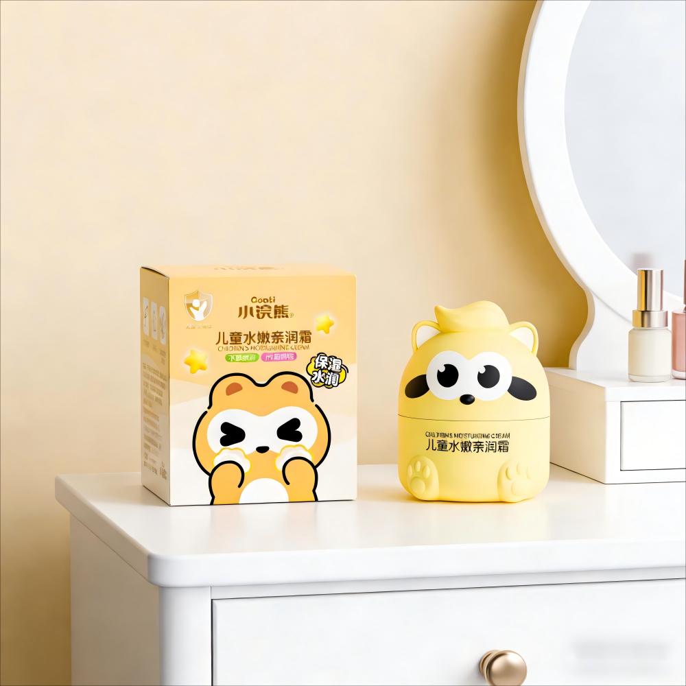 Coati Gentle Kids Moisturizing Cream - Natural Baby Face Cream for Sensitive Skin
