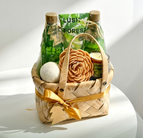 Forest Aroma Bath & Body Gift Basket | Premium Spa Self-care Set