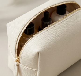 Floral Scent Spa Bath Gift Set | Luxury Full Body Care Kit With Cosmetic Bag