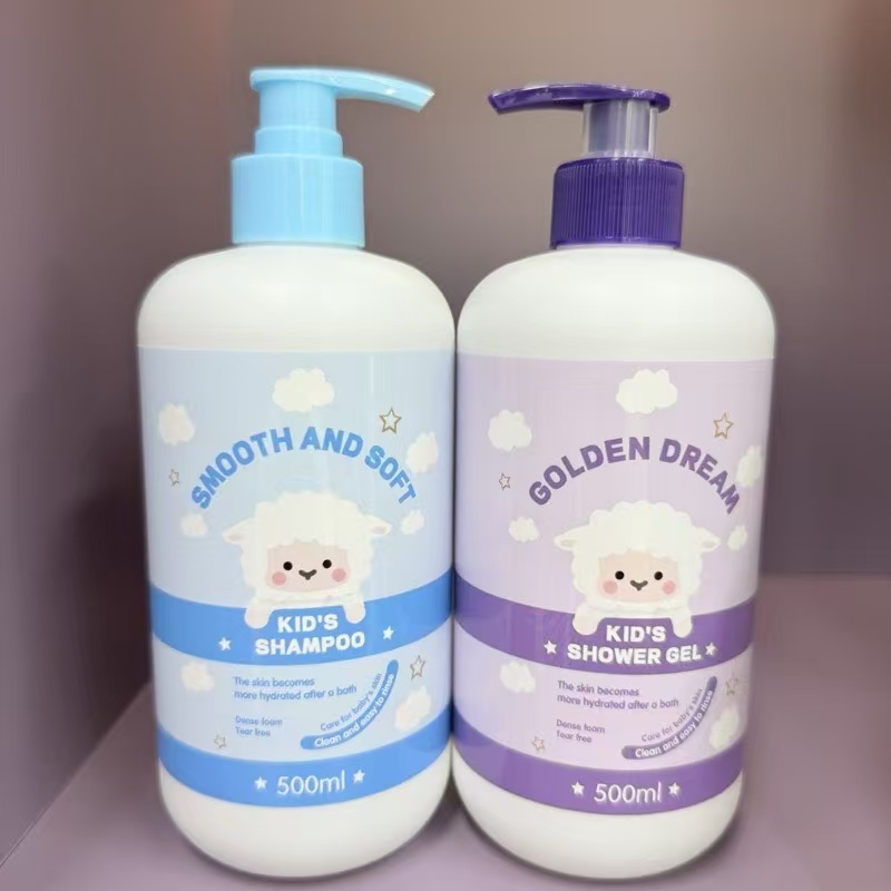 Kids' Bath & Body Care Set, Shampoo, Shower Gel, 2-in-1 Shampoo Shower Gel & Body Lotion
