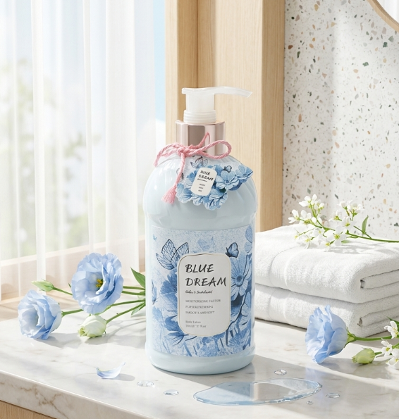 BLUE DREAM Blue Dream Scented Body Lotion | Long-Lasting Fragrance Deep Moisturizing & Nourishing Smooth Skin Body Milk For Dry Skin