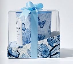 BLUE DREAM Blue Dream Amber Sandalwood Scented Candle