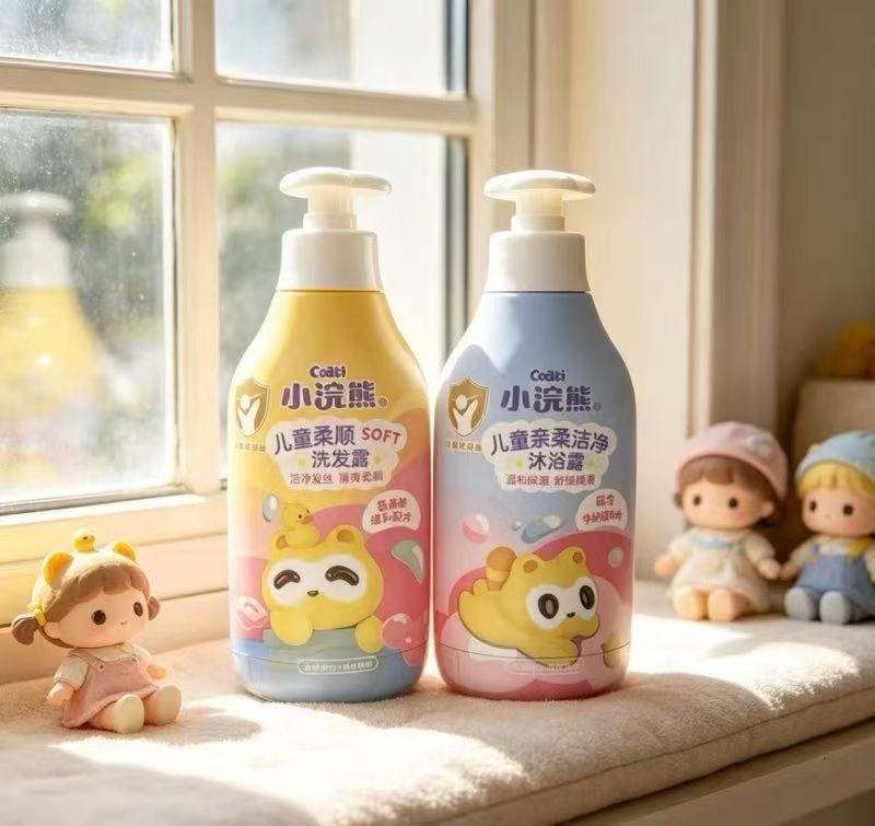 Coati Kids Gentle Hair & Body Care Set: Safe, Mild & Nourishing for Little Ones