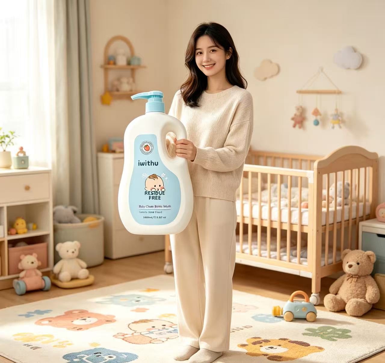 • Hypoallergenic Baby Bottle Detergent • Hypoallergenic Baby Bottle Detergent