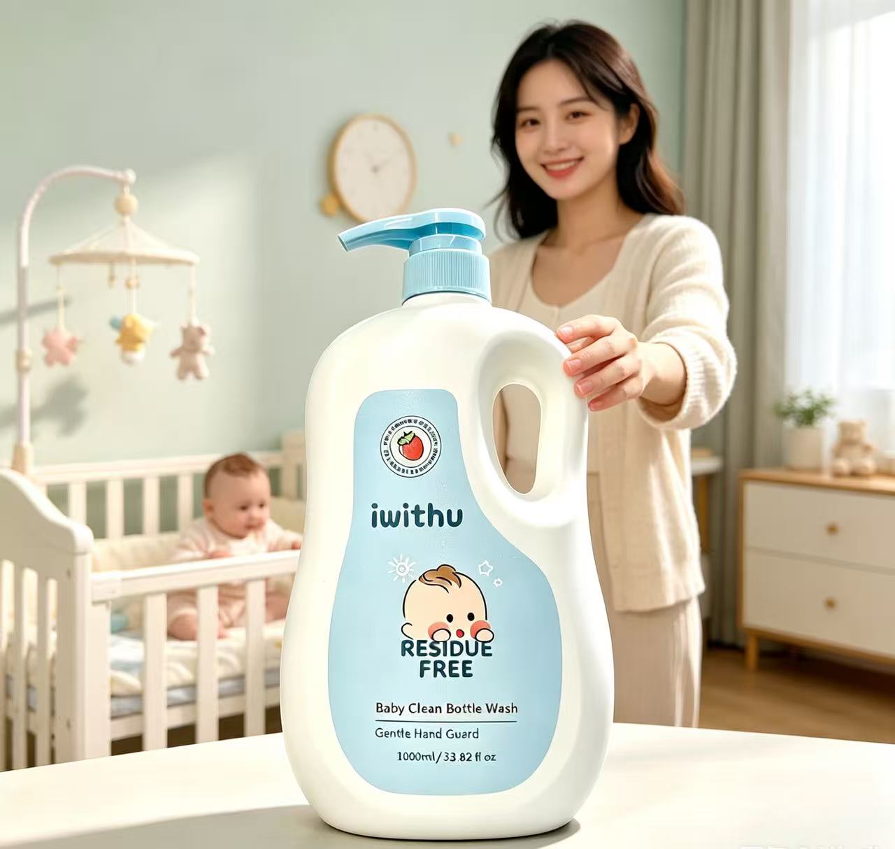 Gentle Baby Bottle Soap Gentle Baby Bottle Soap