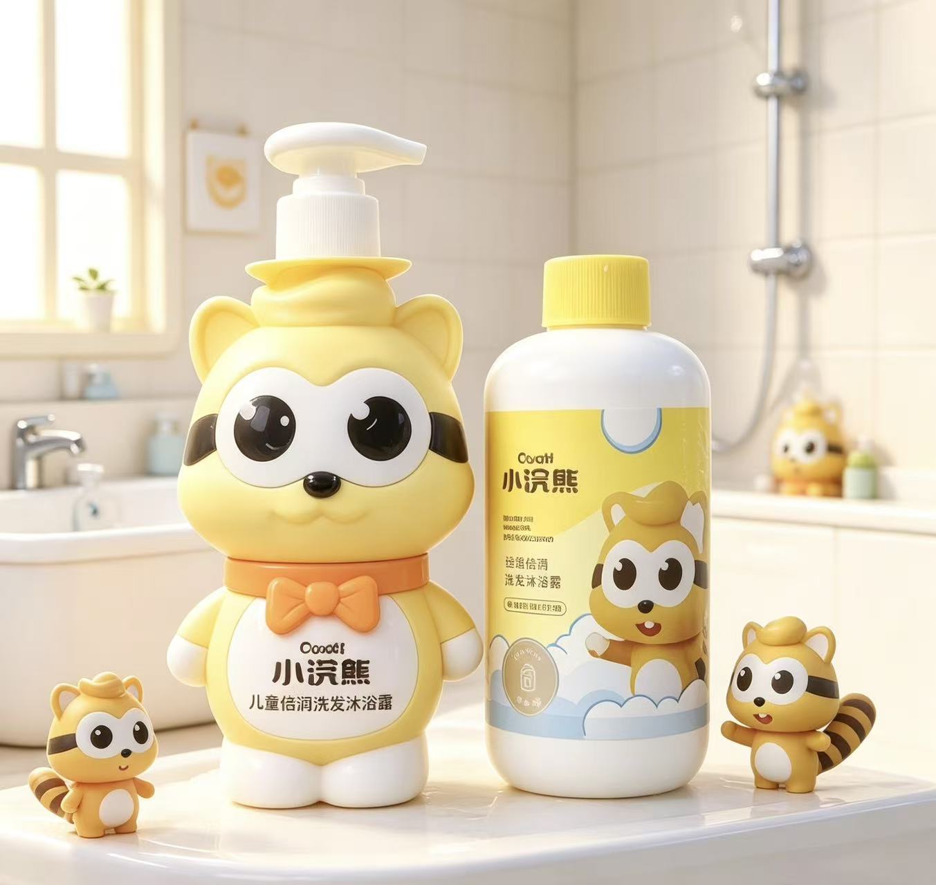 Gentle & Fun Bath Time with Coati Kids 2-in-1 Shampoo & Body Wash