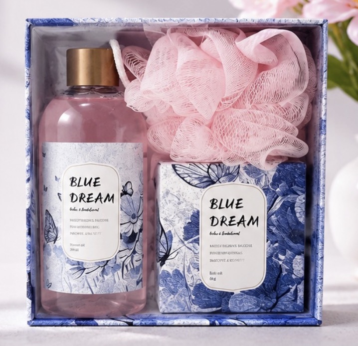 Rosa Rose Scented Home Spa Bath Gift Set Luxury Relaxing Body Care Gift Box Rosa Rose Scented Home Spa Bath Gift Set Luxury Relaxing Body Care Gift Box