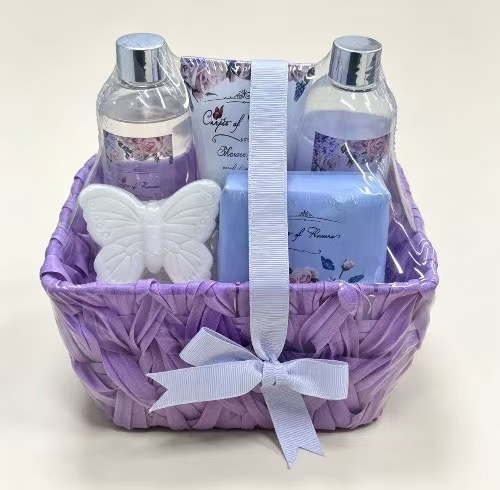 Arrival Lavender Spa Bath Gift Basket Set Ideal Holiday Gift Kit For Women Arrival Lavender Spa Bath Gift Basket Set Ideal Holiday Gift Kit For Women