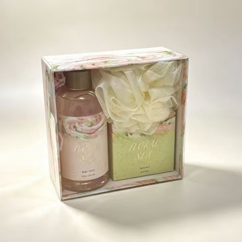 Floral‑Sea Window‑style Floral Bath Gift Set for Women Holiday Presents Floral‑Sea Window‑style Floral Bath Gift Set for Women Holiday Presents