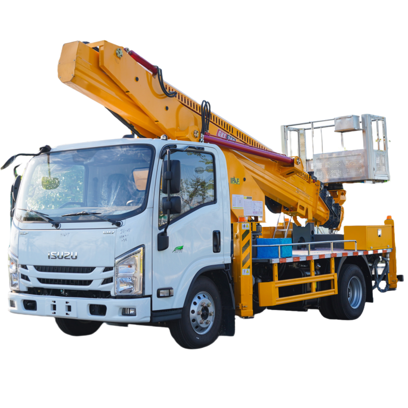 Camion à nacelle élévatrice ISUZU de 28 m