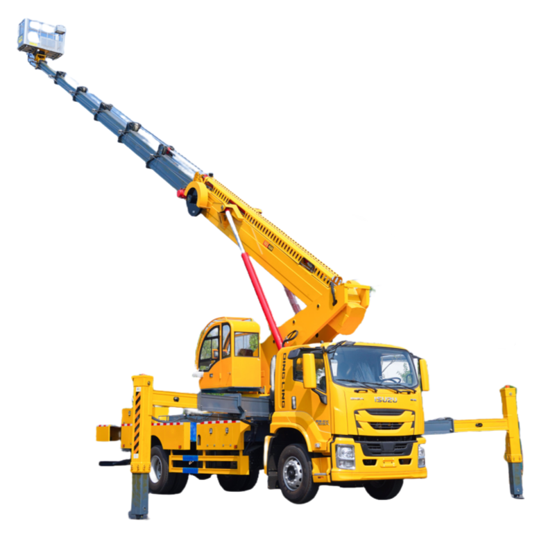 Camion à nacelle élévatrice ISUZU 4X2 45 m avec conduite à gauche et à droite