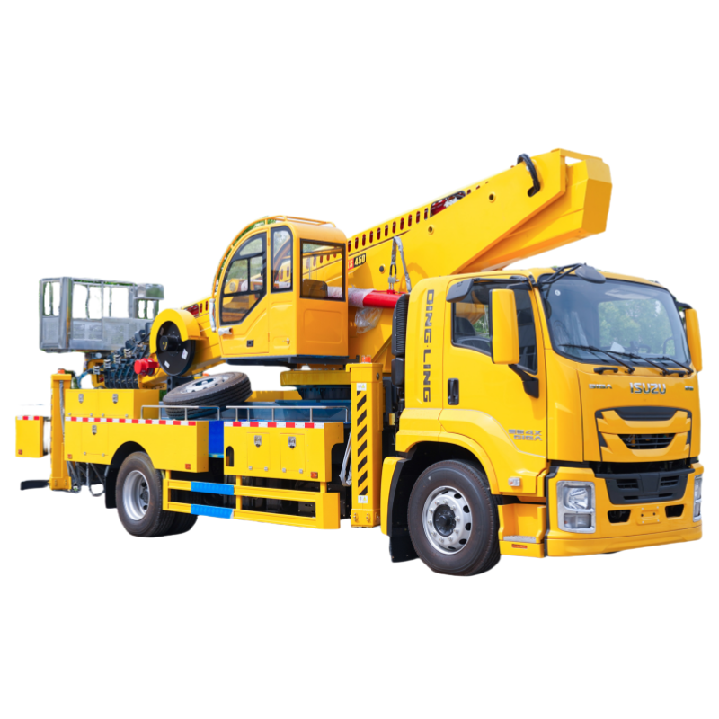 Camion à nacelle élévatrice ISUZU 4X2 45 m avec conduite à gauche et à droite