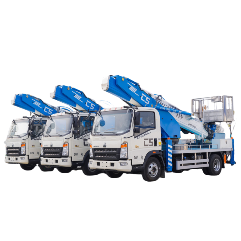 Camion à nacelle élévatrice Sinotruk HOWO 28 m