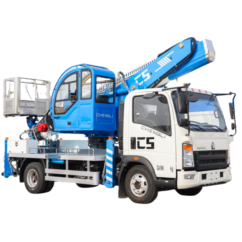 Camion à nacelle élévatrice Sinotruk HOWO 28 m