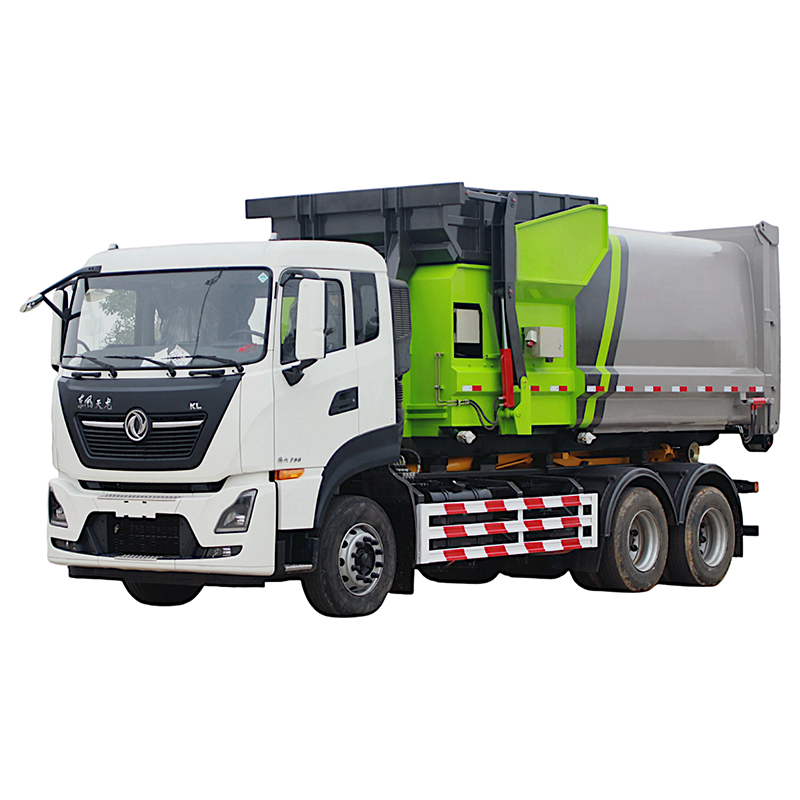 Camion poubelle diesel Dongfeng 6x4 14bm pour le retrait du réservoir