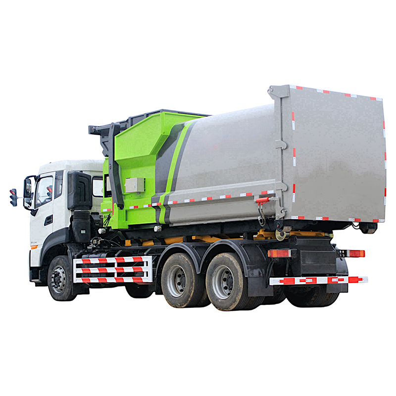 Camion poubelle diesel Dongfeng 6x4 14bm pour le retrait du réservoir