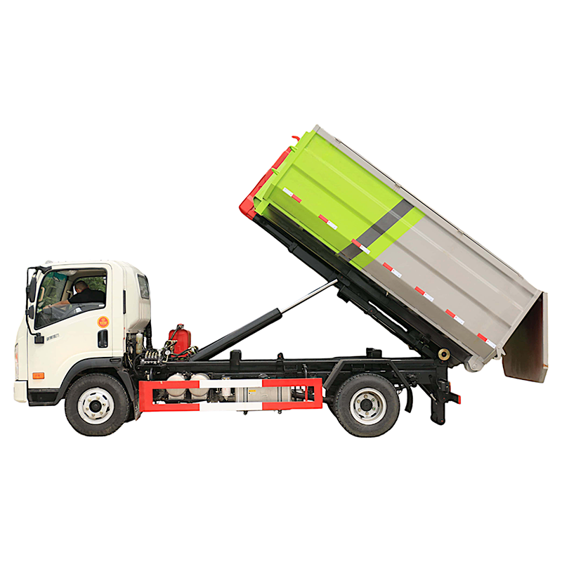 Camion poubelle de déchargement Dayun de 5 tonnes