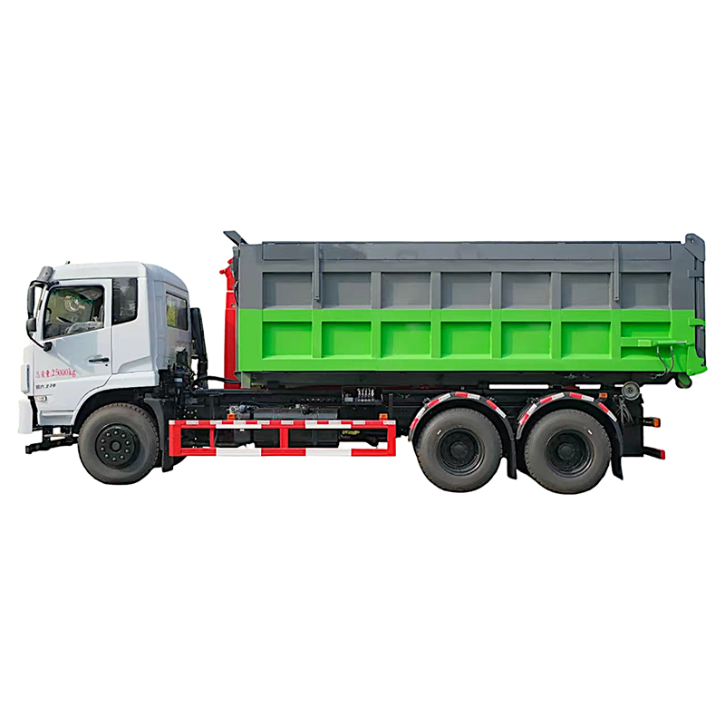 Camion poubelle Dongfeng 20cbm avec réservoir de récupération diesel Euro2