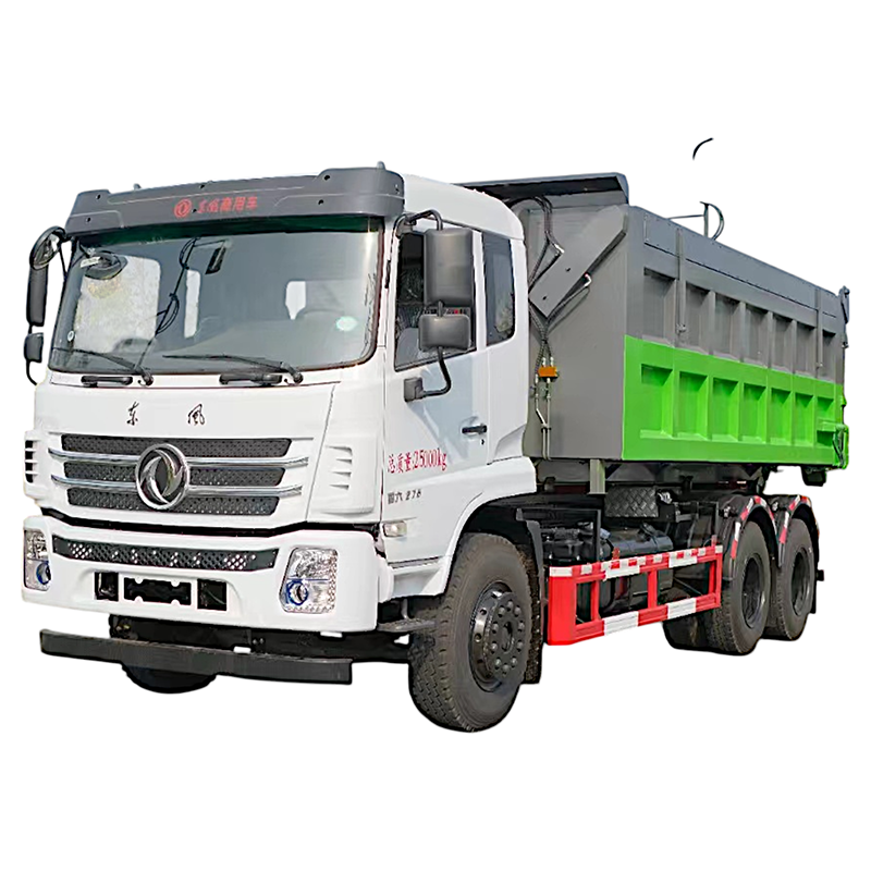 Camion poubelle Dongfeng 20cbm avec réservoir de récupération diesel Euro2