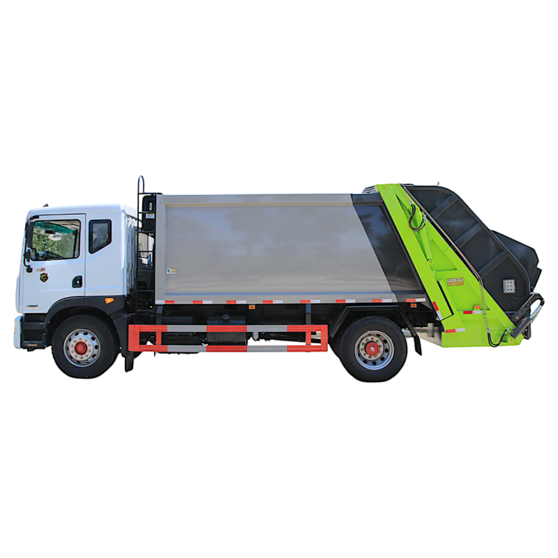 Camion compacteur à déchets Dongfeng 8cbm à chargement arrière