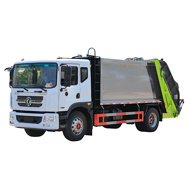Camion compacteur à déchets Dongfeng 8cbm à chargement arrière