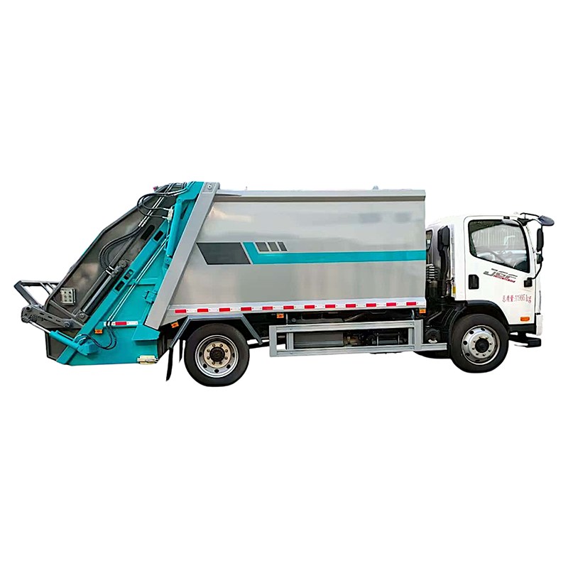 Camion à ordures compacté FAW 4X2 12cbm à chargement arrière
