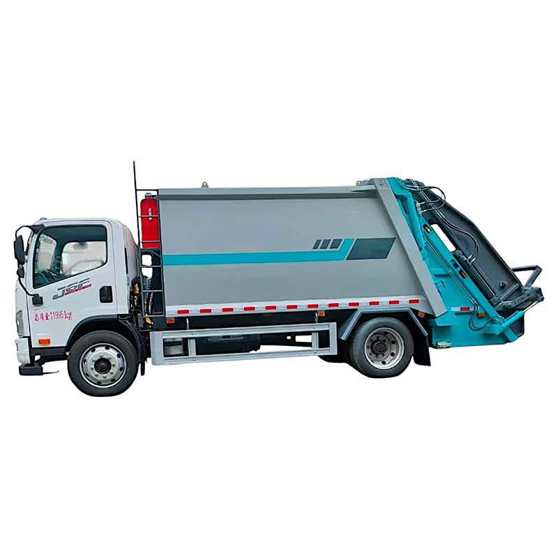 Camion à ordures compacté FAW 4X2 12cbm à chargement arrière