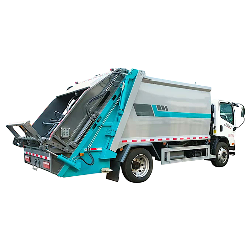 Camion à ordures compacté FAW 4X2 12cbm à chargement arrière
