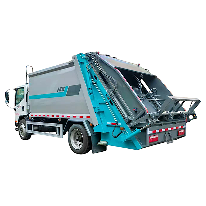 Camion à ordures compacté FAW 4X2 12cbm à chargement arrière