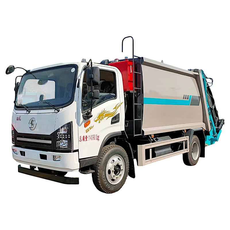 Camion poubelle compacté Shacman 4X2 12cbm 180 ch Diesel