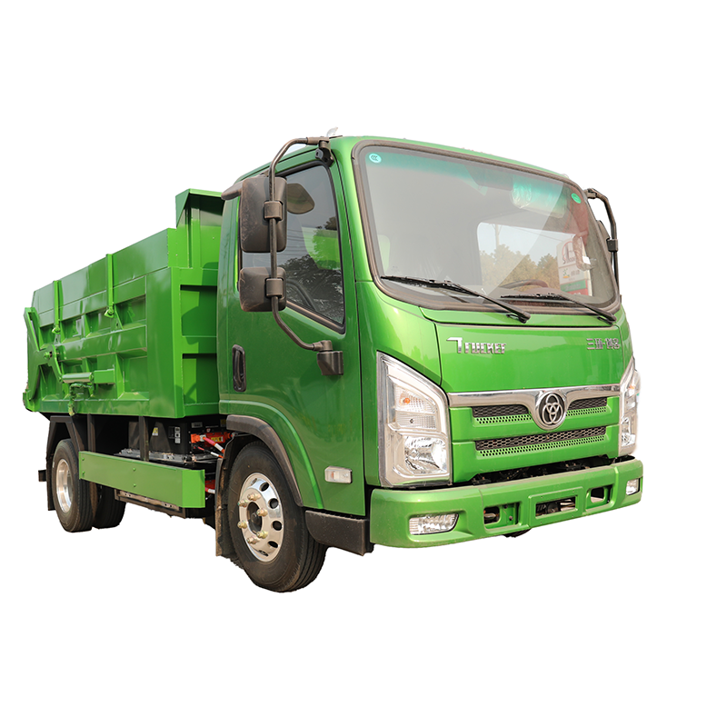 Camion de transbordement de déchets électrique d'usine 10cbm