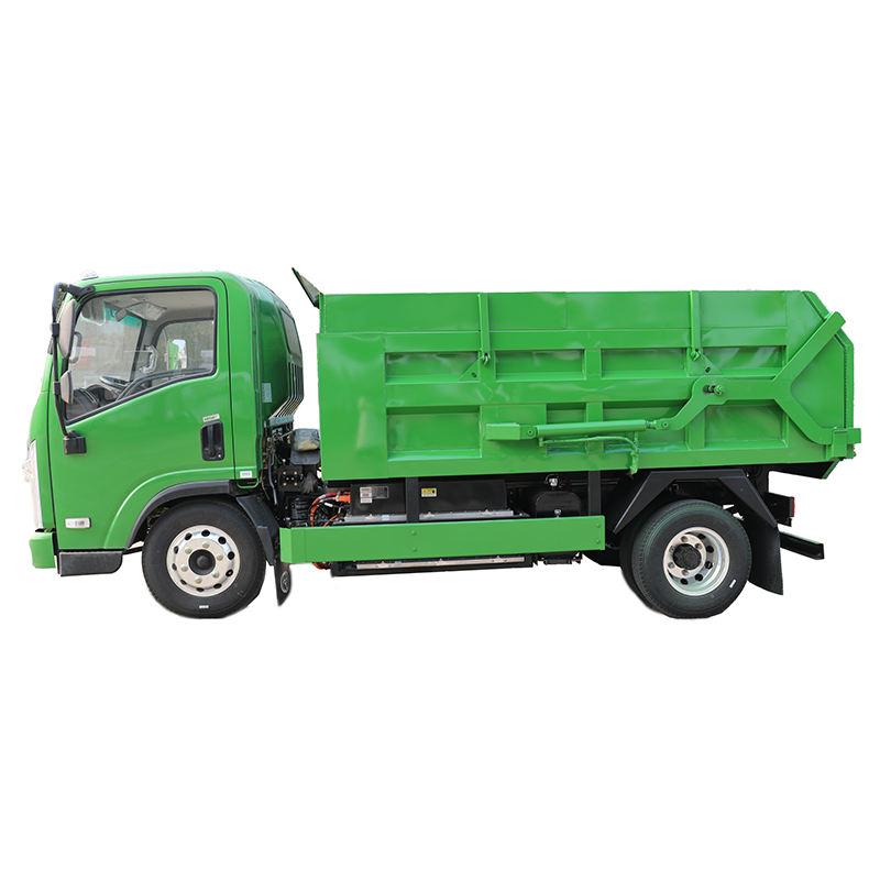 Camion de transbordement de déchets électrique d'usine 10cbm