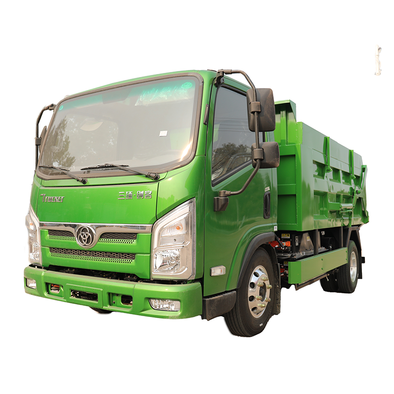 Camion de transbordement de déchets électrique d'usine 10cbm