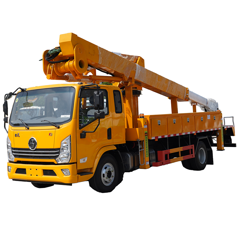 Plateforme élévatrice montée sur camion isolée SHACMAN 32M