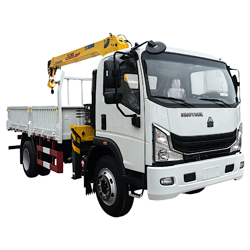 Camion-grue monté Sinotruk 8 tonnes XCMG, direct d'usine