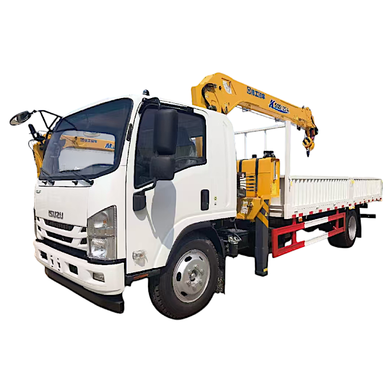 Camion-grue ISUZU 8 tonnes XCMG